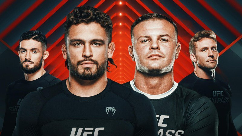 Interface de la plateforme UFC Fight Pass