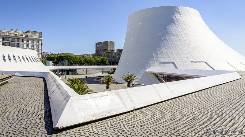 Architecture contemporaine de la ville du Havre