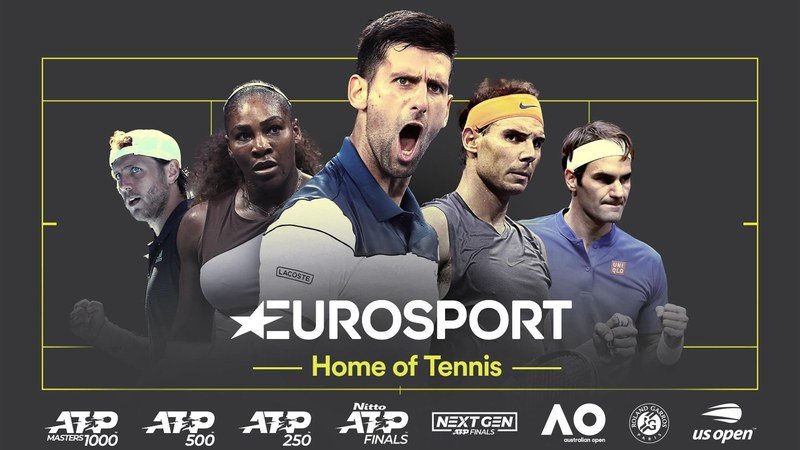 Logo de la chaîne Eurosport pour le tennis