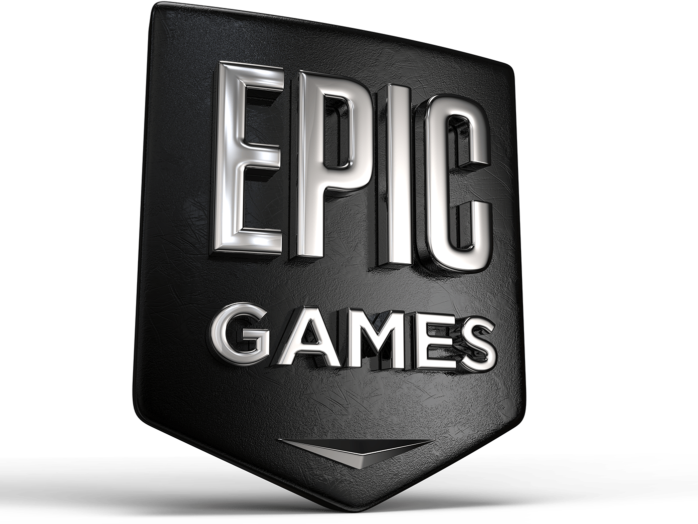 Logo officiel de l'entreprise Epic Games