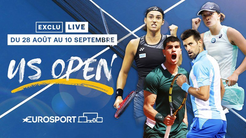Logo et interface de diffusion Eurosport