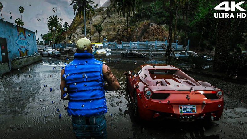 Effets météorologiques et pluie dans GTA 6