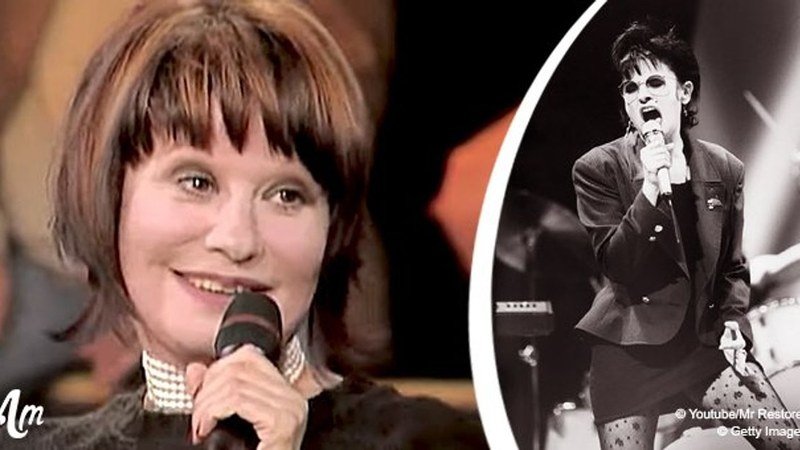 Guesch Patti en performance sur scène