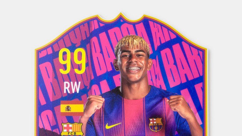 Lamine Yamal en action sur le terrain avec le FC Barcelone