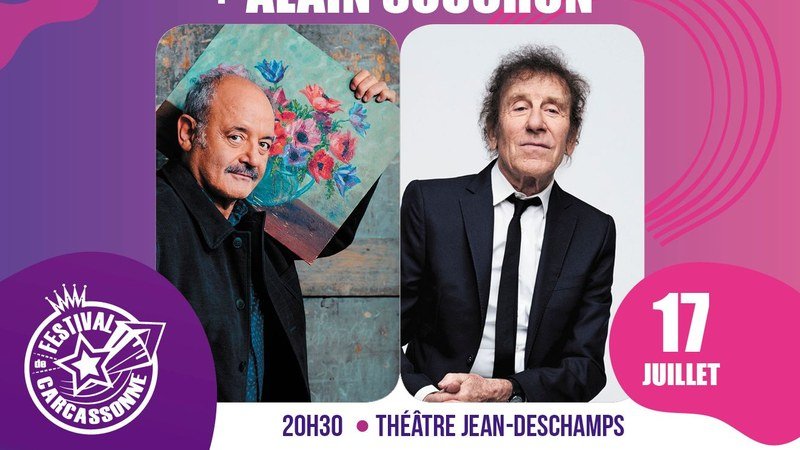 Louis Chedid et Alain Souchon complices sur scène