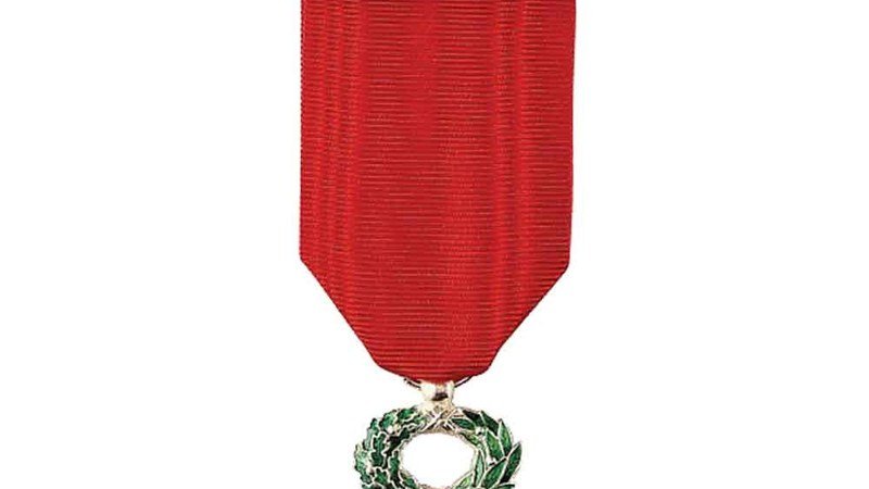 La médaille de la Légion d'honneur française