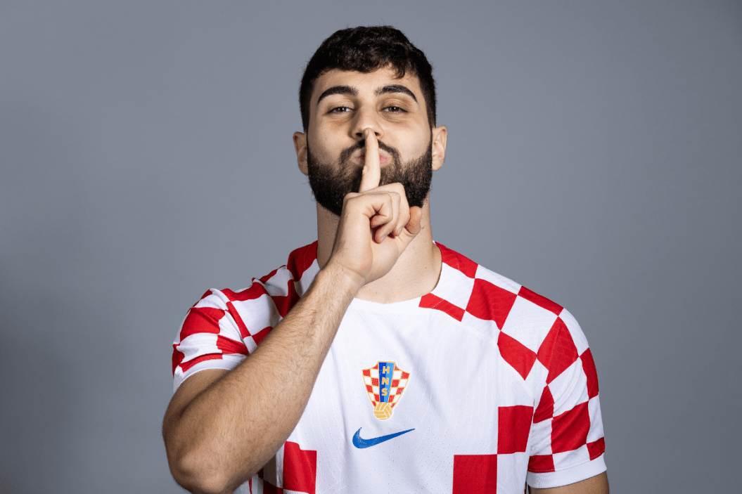 Le defenseur de l equipe de Croatie Josko Gvardiol