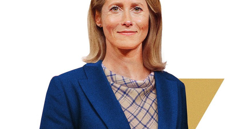 Portrait de la politicienne Kaja Kallas