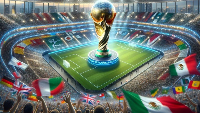 Logo et visuel officiel de la Coupe du Monde 2026