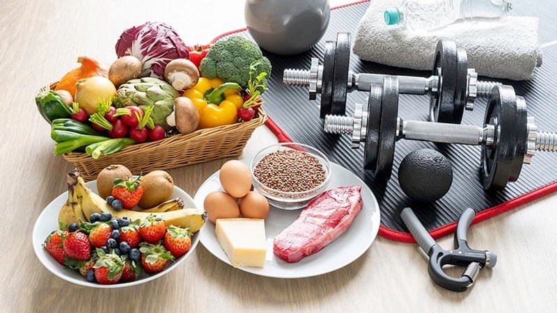 Repas sain pour sportif de haut niveau