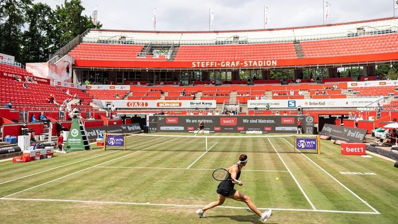 Court de tennis du tournoi WTA de Berlin