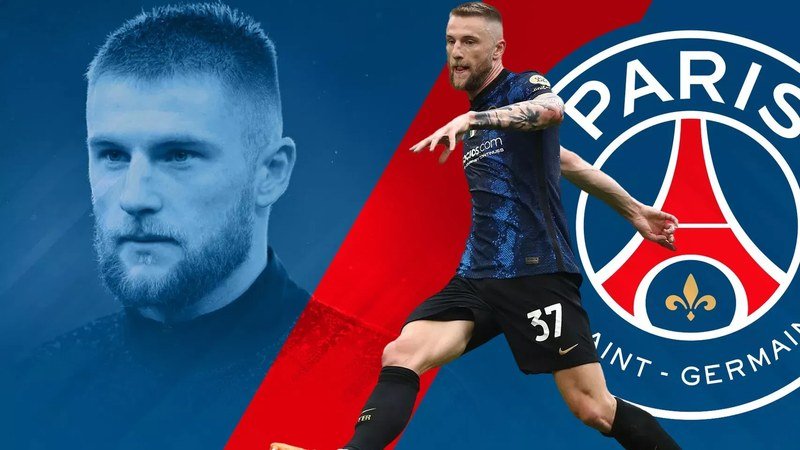 Le défenseur Milan Skriniar en action