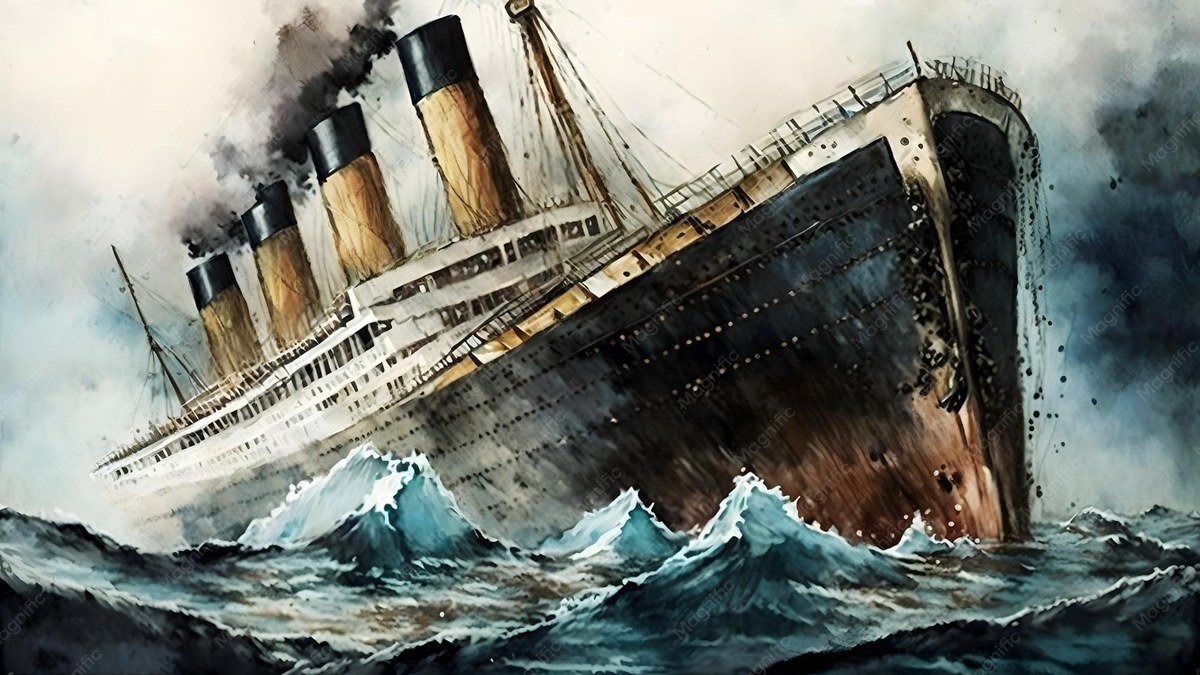 Image historique du paquebot Titanic