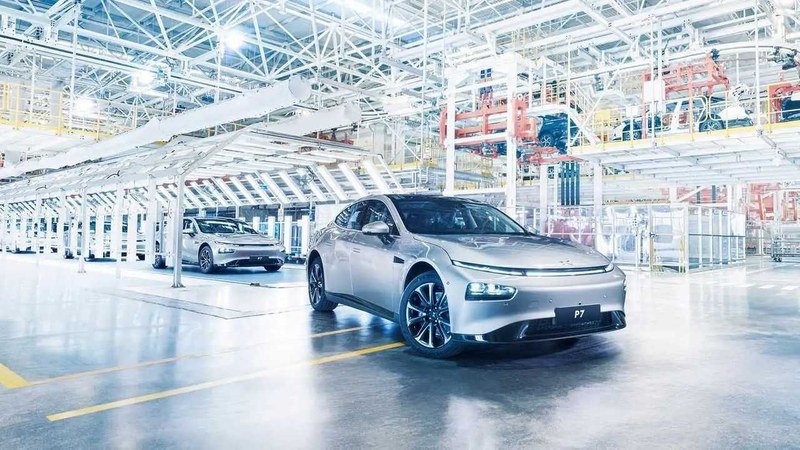 Chaîne de production automobile XPeng