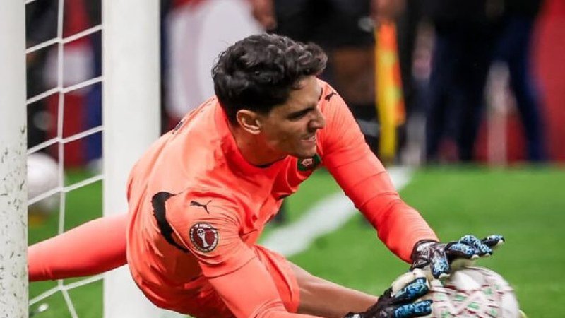 Yassine Bounou durant la coupe du monde 2026