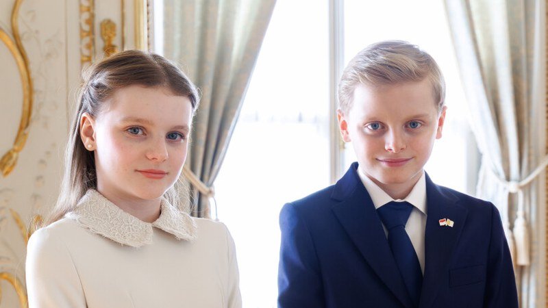 Les jumeaux Jacques et Gabriella de Monaco en 2026