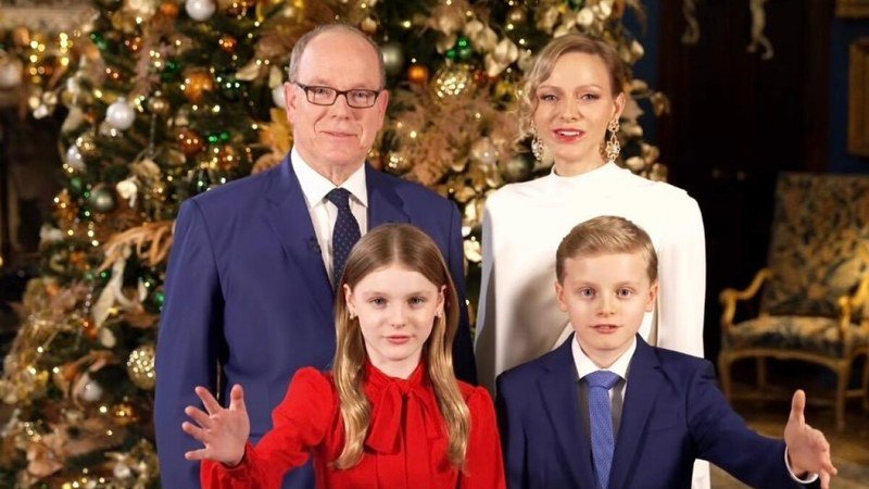 La famille princière de Monaco lors d'un événement en 2026
