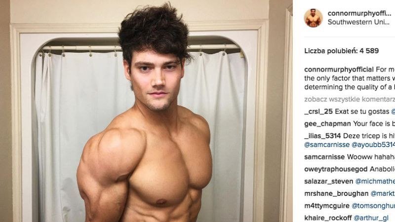Profil Instagram de Connor Murphy
