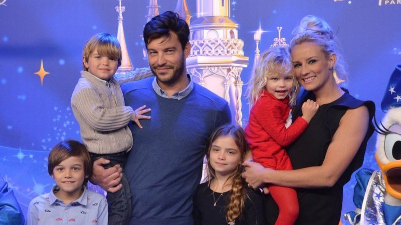 Élodie Gossuin et ses enfants