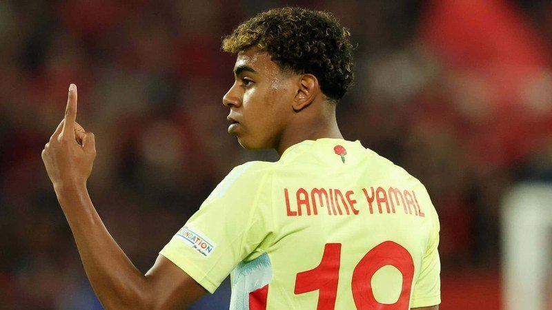 Lamine Yamal en vacances en Grèce