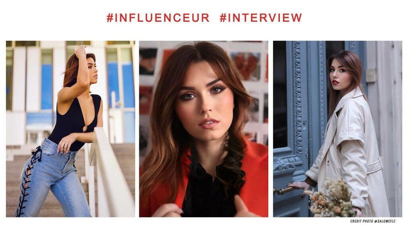 Une influenceuse lifestyle sur les réseaux sociaux