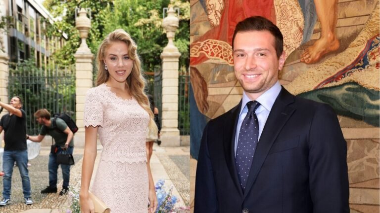 Jordan Bardella et Maria Carolina de Bourbon