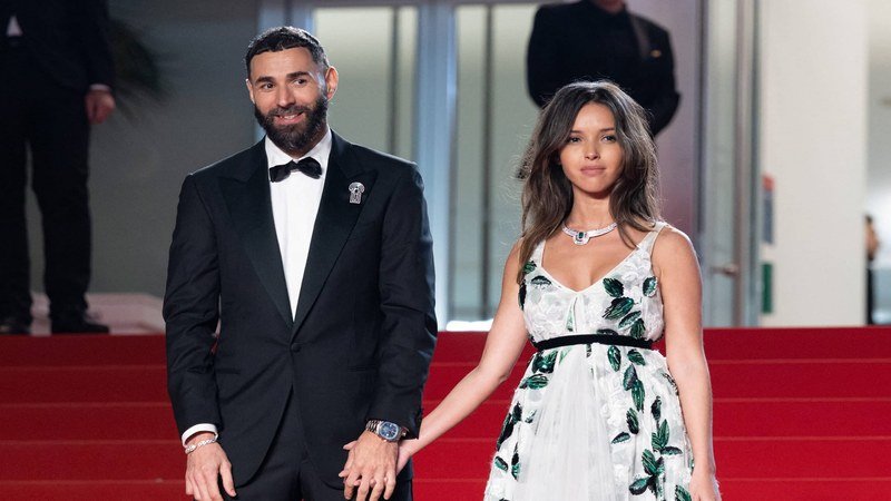 Lyna Khoudri et Karim Benzema