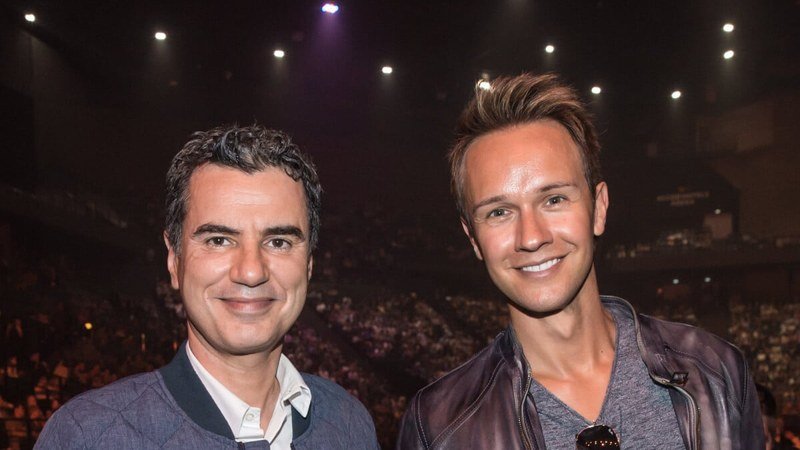 Laurent Luyat et Cyril Féraud ensemble