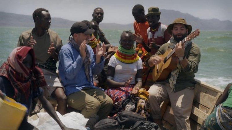 Logo ou tournage de Rendez-vous en terre inconnue