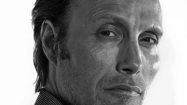 Portrait de l'acteur Mads Mikkelsen