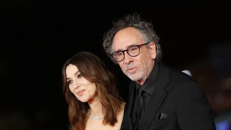 Monica Bellucci et Tim Burton ensemble