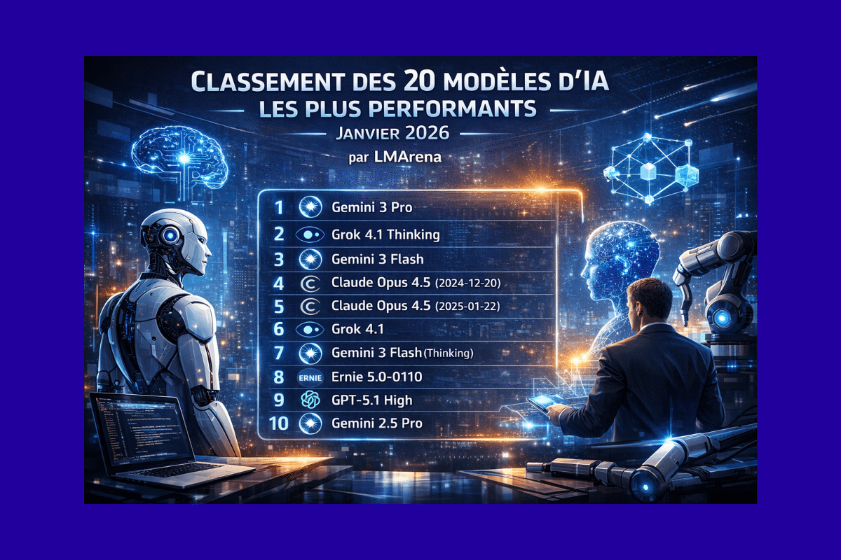 Graphique comparatif des performances des modèles d'intelligence artificielle