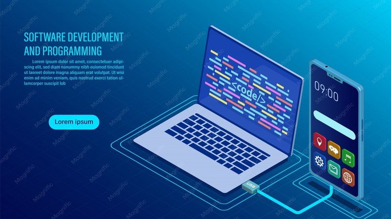 Développeur travaillant sur du code informatique complexe