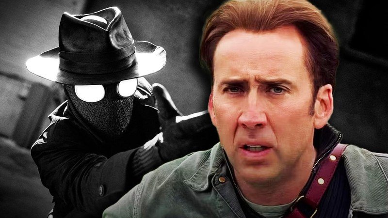 Portrait de l'acteur Nicolas Cage