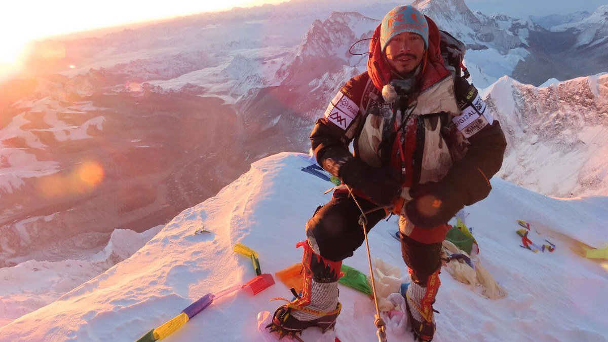 Portrait de l'alpiniste Nirmal Purja