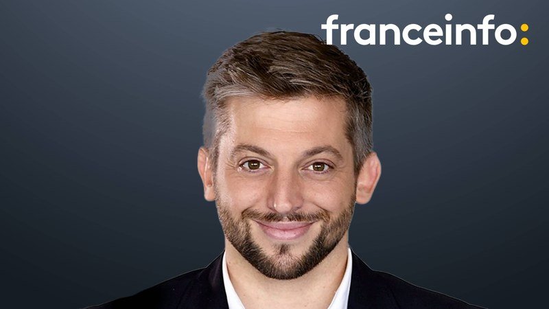 Paul Larrouturou sur le plateau de France Info