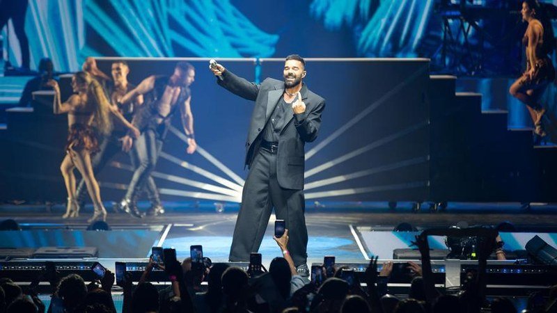Ricky Martin sur scène