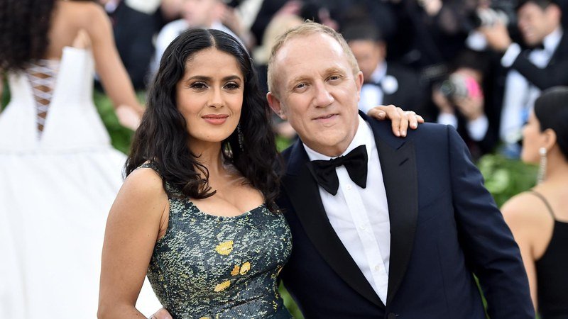 Salma Hayek et son époux François-Henri Pinault
