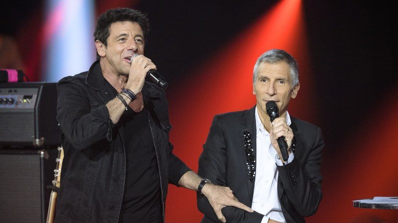 Nagui présentant l'émission Taratata au Zénith