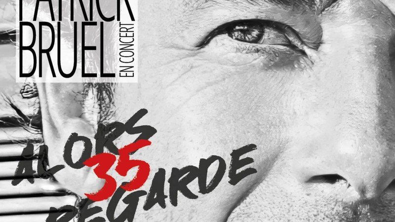 Patrick Bruel en concert sur scène