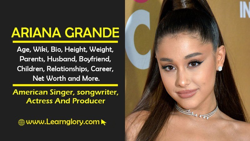Ariana Grande lors d'une apparition publique