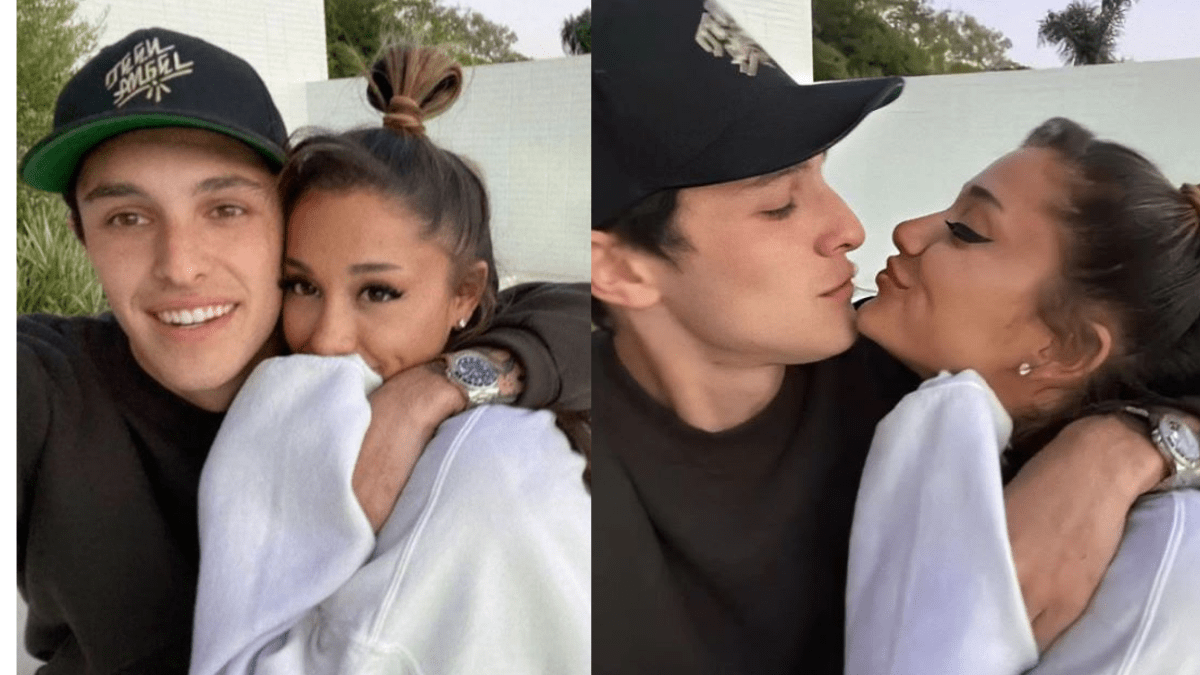 Ariana Grande en tenue décontractée