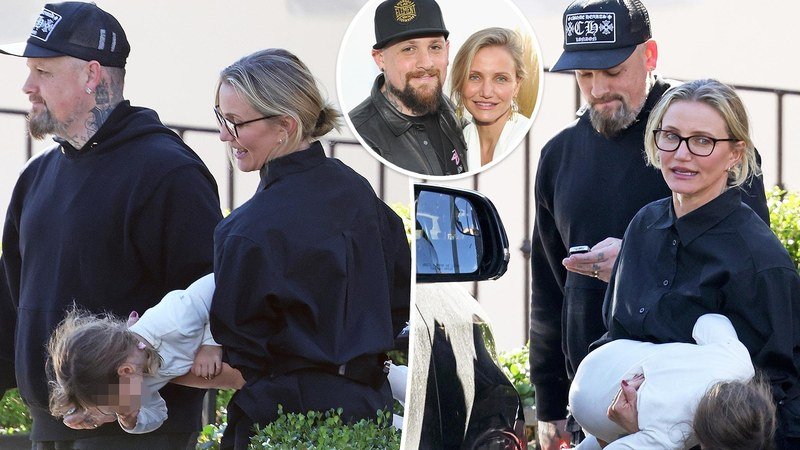 Cameron Diaz et sa famille