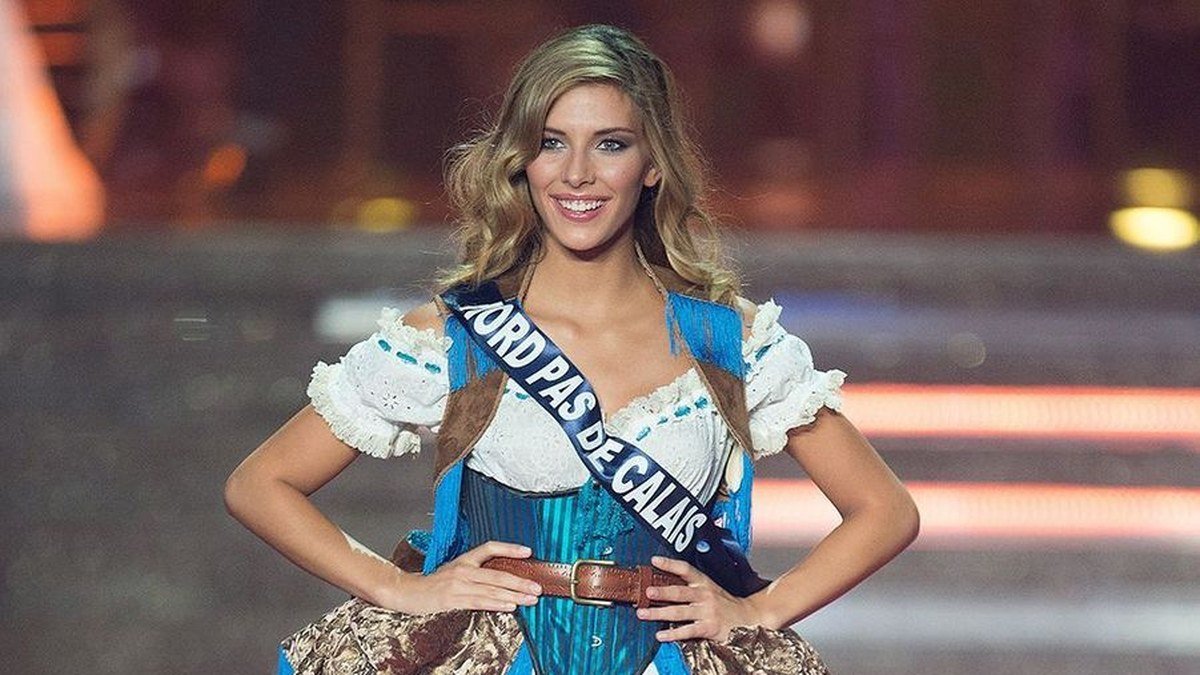 Camille Cerf lors d'un événement Miss France