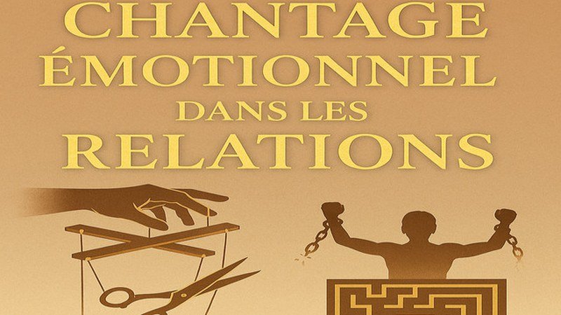 Concept de chantage affectif au sein d'une relation de couple.