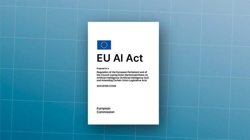 Drapeau européen et symbole de régulation numérique