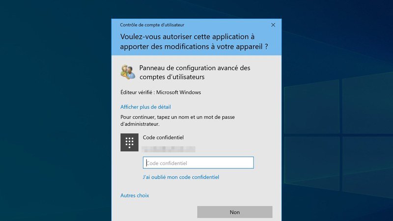 Écran de connexion à un service web