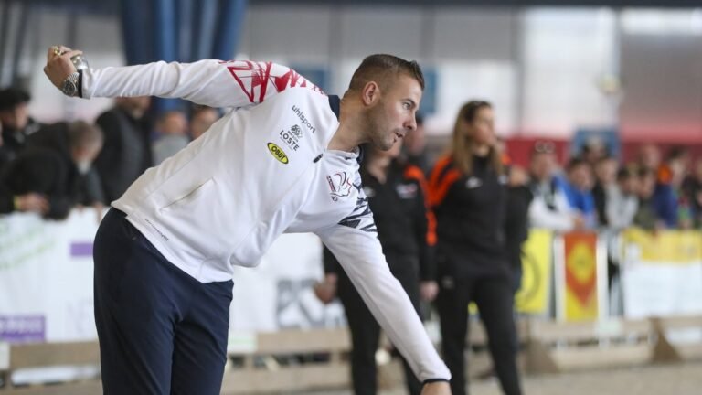 Portrait du joueur de pétanque Dylan Rocher