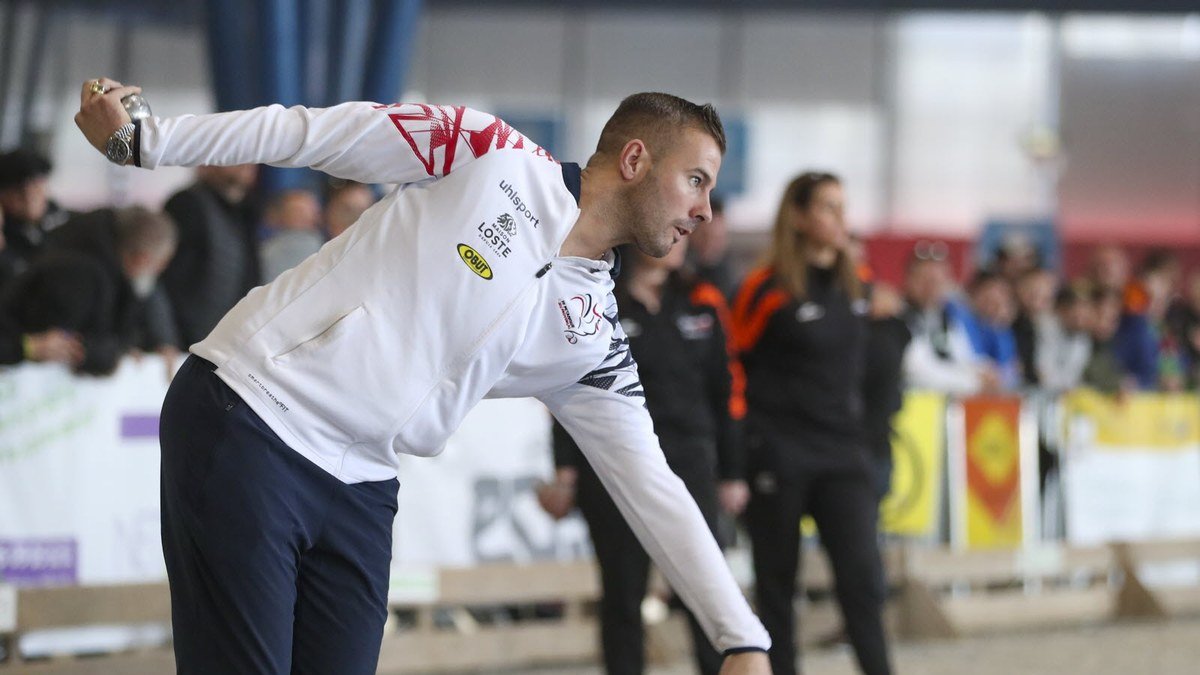 Portrait du joueur de pétanque Dylan Rocher