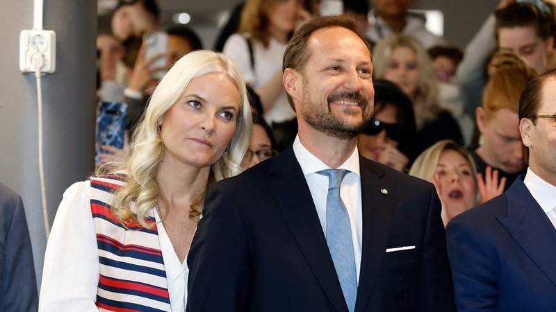 La princesse Mette-Marit lors d'une apparition publique